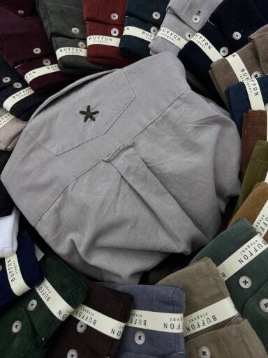 İTHAL KADİFE GÖMLEK