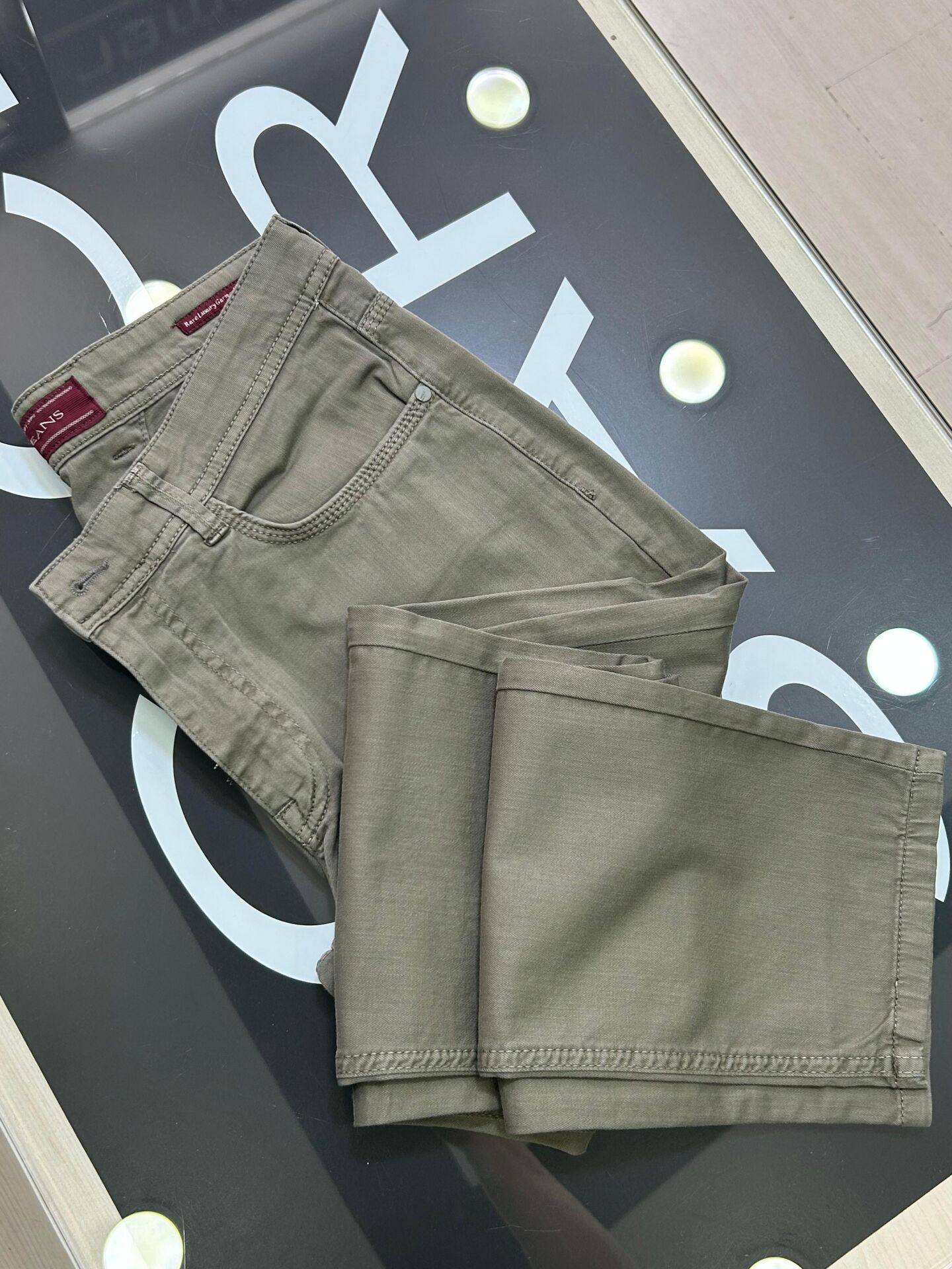 ERKEK YEŞİL REGULAR FİT CHİNO PANTOLON