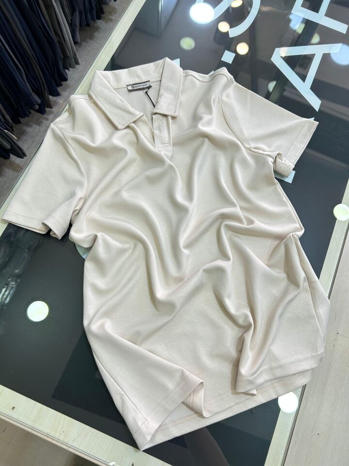ERKEK BEJ POLO YAKA OYSHO TİŞÖRT