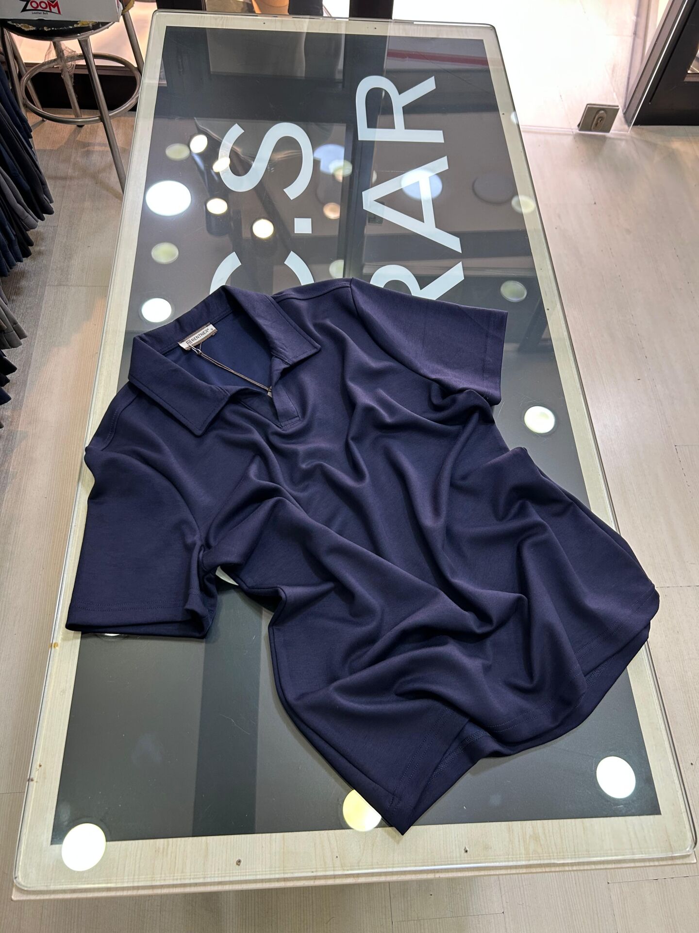 ERKEK LACİVERT POLO YAKA OYSHO TİŞÖRT
