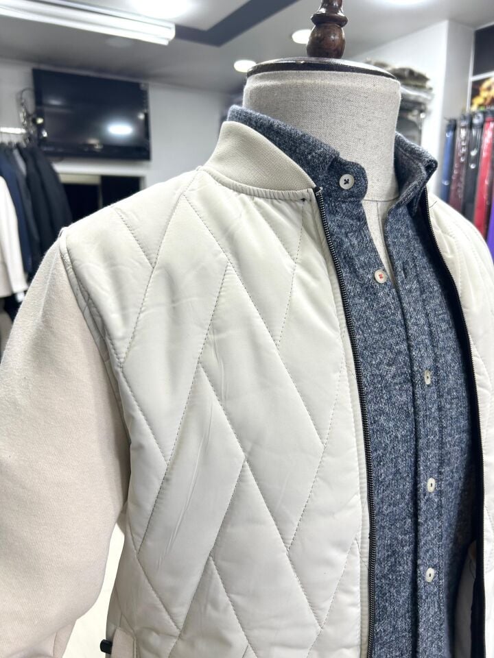 ERKEK BEJ  KOLEJ YAKA KAPİTONE MONT TİPİ HIRKA